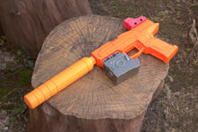 Load image into Gallery viewer, Venom Pistol Replica (PE+) - Removable Silencer, LAM, and Red Dot Sight - Used in "Digital Ghosts" SciFi Story - Replica3D