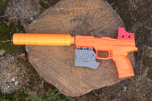 Load image into Gallery viewer, Venom Pistol Replica (PE+) - Removable Silencer, LAM, and Red Dot Sight - Used in "Digital Ghosts" SciFi Story - Replica3D