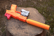 Load image into Gallery viewer, Venom Pistol Replica (PE+) - Removable Silencer, LAM, and Red Dot Sight - Used in "Digital Ghosts" SciFi Story - Replica3D