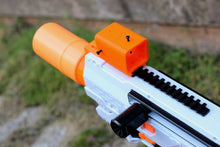 Load image into Gallery viewer, Blasters3D FMG42 Scope for Airgun, Airsoft Gun, Gel Blasters, Nerf Blasters, and Paintball Markers - Picatinny, Nerf, and Hyper/Rival/Pro Rail Available - Futuristic SciFi Cosplay Prop