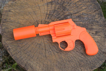 Load image into Gallery viewer, Bobbed Detective Special Revolver Replica (2" Barrel) with Removable Silencer - Historical Firearm Reproduction - Assassin Hitman Prop - Toy Gun Cosplay LARP - Replica3D