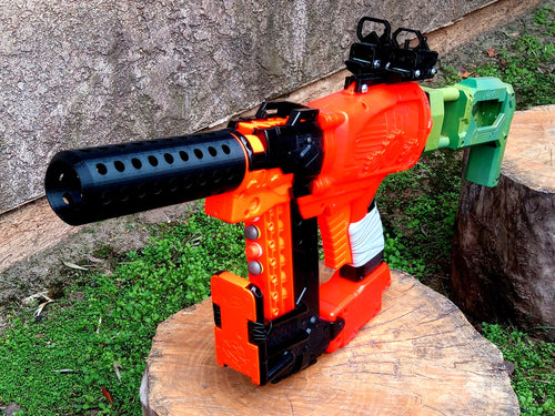 HMP Type III Muzzle (150mm) for Foam Dart/Ball Blasters - Barrel Mod Toy - Blasters3D