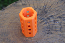 Load image into Gallery viewer, Blasters3D HexVen Flash Hider (100mm Long) for Nerf N-Strike Modulus - Muzzle Barrel Mod - Inspired by SciFi Movies - Video Game Weapon Prop