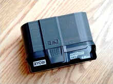 Load image into Gallery viewer, DIY Project Box (2" Tall) for Ryobi 18V ONE+ Battery - Utilize the Energy of Your Spare Power Tool Lithium-Ion Battery - EveryThang3D