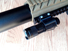 Load image into Gallery viewer, Fast Detach Picatinny Mount for Mini Flashlight Torch - Weaver / NATO Accessory Rail Compatible - Airgun Airsoft Paintball - AirPower3D