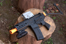 Load image into Gallery viewer, AirPower3D Modulus Barrel Adapter (Type I) for Sig Sauer MCX Rattler .177 BB Air Rifle - Allows Use of Foam Dart / Foam Ball Muzzle Mods - For Nerf Elite Compatible Barrels