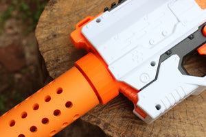 Blasters3D Modulus Barrel Adapter Type II (PT+) for Nerf Rival Helios XVIII-700 Blaster - Allows You to Use Foam Dart and Foam Ball Muzzle Mods