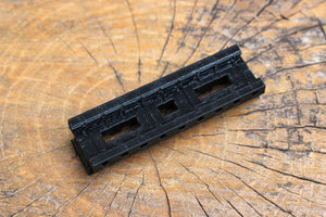 Blasters3D Picatinny Rail Adapter (9 Slots) for Hyper / Rival Blasters - Allows Use of Picatinny Parts: Sight, Scope, Laser, Flashlight