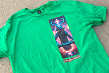 Load image into Gallery viewer, 2025 Apocalyptic DJ and Neon Rainbow Owl Designs on Iron-On Heat Transfer Papers - #EDCLV2025 Clothing Fashion Accessory - Pongo Beach