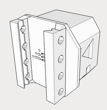 Load image into Gallery viewer, TeleScopix Picatinny Mount Adapter for Modulus Shoulder Stock - For Airguns, Airsoft Guns, Foam Dart Blasters, and Paintball Markers - Blasters3D