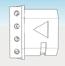 Load image into Gallery viewer, TeleScopix Picatinny Mount Adapter for Modulus Shoulder Stock - For Airguns, Airsoft Guns, Foam Dart Blasters, and Paintball Markers - Blasters3D