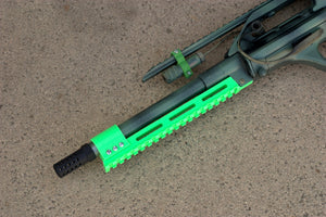 Draco Barrel Stabilizer with Rails (19-Slots) (PT+) for AUG Airsoft Rifle Gun