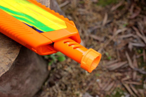 Blasters3D Modulus Barrel Adapter (PT+) for Hydro Strike Pulsar Pro Gel Blaster - Allows You to Use Nerf Foam Dart and Foam Ball Muzzle Mods