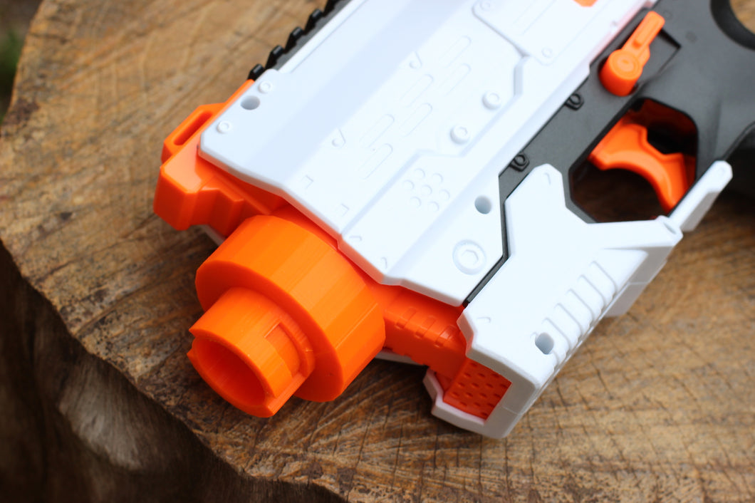 Blasters3D Modulus Barrel Adapter Type II (PT+) for Nerf Rival Helios XVIII-700 Blaster - Allows You to Use Foam Dart and Foam Ball Muzzle Mods