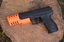 Load image into Gallery viewer, JWTR Type II Frame Mount Compensator for P30 Airsoft Electric Pistol (AEP) - John Wick Lara Croft Tomb Raider Hitman Assassin Cosplay - SoftAir
