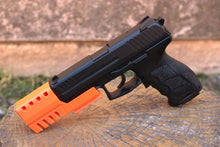 Load image into Gallery viewer, JWTR Type II Frame Mount Compensator for P30 Airsoft Electric Pistol (AEP) - John Wick Lara Croft Tomb Raider Hitman Assassin Cosplay - SoftAir