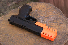 Load image into Gallery viewer, JWTR Type II Frame Mount Compensator for P30 Airsoft Electric Pistol (AEP) - John Wick Lara Croft Tomb Raider Hitman Assassin Cosplay - SoftAir