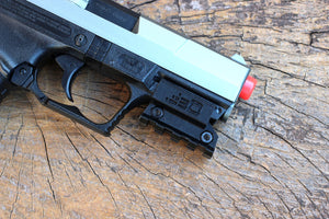 Airsoft3D Bottom Picatinny Rail Mark II (4-Slots) for P99 Airsoft GBB NBB Spring Pistol - SoftAir Survival Game - Hitman Assassin Cosplay LARP