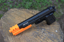 Load image into Gallery viewer, Airsoft3D SubAuto-9 Compensator with 8-Slots Rail (PT+) for M9 and M92 Airsoft Gun - Inspired by Robocop Movie - Cosplay LARP