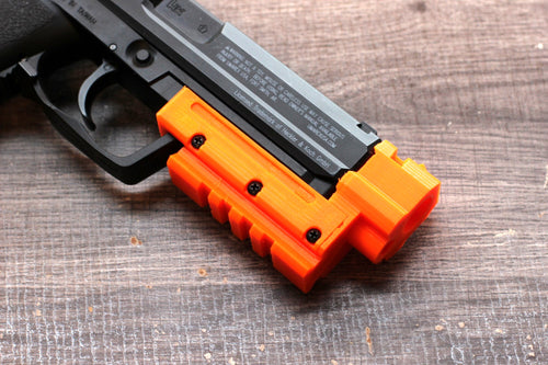 RE4 SG-09 R Type II Frame-Mount Compensator for USP Airsoft GBB NBB Pistol - SoftAir Survival Game - Hitman Assassin Cosplay LARP