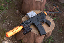 Load image into Gallery viewer, AirPower3D Modulus Barrel Adapter (Type I) for Sig Sauer MCX Rattler .177 BB Air Rifle - Allows Use of Foam Dart / Foam Ball Muzzle Mods - For Nerf Elite Compatible Barrels