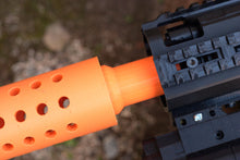 Load image into Gallery viewer, AirPower3D Modulus Barrel Adapter (Type I) for Sig Sauer MCX Rattler .177 BB Air Rifle - Allows Use of Foam Dart / Foam Ball Muzzle Mods - For Nerf Elite Compatible Barrels