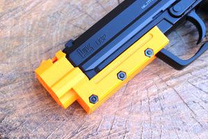 RE4 SG-09 R Type I Frame-Mount Compensator for USP Airsoft GBB NBB Pistol - SoftAir Survival Game - Hitman Assassin Cosplay LARP