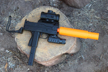Load image into Gallery viewer, Snake Silenced MAC-10 Deluxe Airsoft Replica - Inspired by Escape From New York - Cool Gift for Stealth Hitman Action Movie Fans - SoftAir