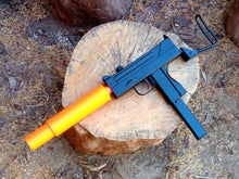 Load image into Gallery viewer, Snake Silenced MAC-10 Deluxe Airsoft Replica - Inspired by Escape From New York - Cool Gift for Stealth Hitman Action Movie Fans - SoftAir