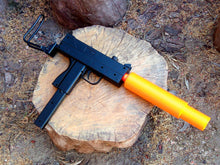 Load image into Gallery viewer, Snake Silenced MAC-10 Deluxe Airsoft Replica - Inspired by Escape From New York - Cool Gift for Stealth Hitman Action Movie Fans - SoftAir