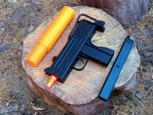 Load image into Gallery viewer, Snake Silenced MAC-10 Deluxe Airsoft Replica - Inspired by Escape From New York - Cool Gift for Stealth Hitman Action Movie Fans - SoftAir