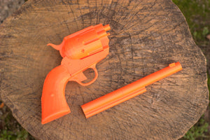 Single Action Army Revolver Replica (7.5" Barrel) - Historical Firearm Handgun Reproduction - Assassin Hitman Prop - Toy Gun Cosplay - Replica3D