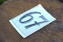 Load image into Gallery viewer, Six Seven B/W 4&quot;x6&quot; Thermal Sticker - 67, 6 7, 6-7 Pencil Sketch - Pongo Beach