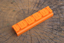 Load image into Gallery viewer, Blasters3D Top Nerf Rail (5-Slots) for Zuru X-Shot Reflex 6 and Adventure Force Destroyer Revolver Blasters - Clip On Performance Mod for Foam Dart Toy - No Tools Needed