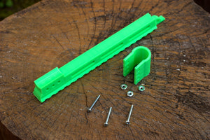 Draco Barrel Stabilizer with Rails (19-Slots) (PT+) for AUG Airsoft Rifle Gun