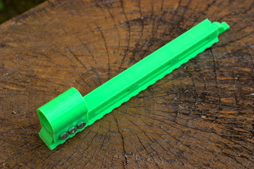 Draco Barrel Stabilizer with Rails (19-Slots) (PT+) for AUG Airsoft Rifle Gun