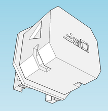 Load image into Gallery viewer, TeleScopix Picatinny Mount Adapter for Modulus Shoulder Stock - For Airguns, Airsoft Guns, Foam Dart Blasters, and Paintball Markers - Blasters3D