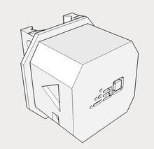 Load image into Gallery viewer, TeleScopix Picatinny Mount Adapter for Modulus Shoulder Stock - For Airguns, Airsoft Guns, Foam Dart Blasters, and Paintball Markers - Blasters3D