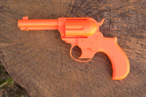 M1877 Lightning Revolver Replica (3.5" Barrel) - Historical Firearm Reproduction - Assassin Hitman Prop - Toy Gun Cosplay LARP - Replica3D