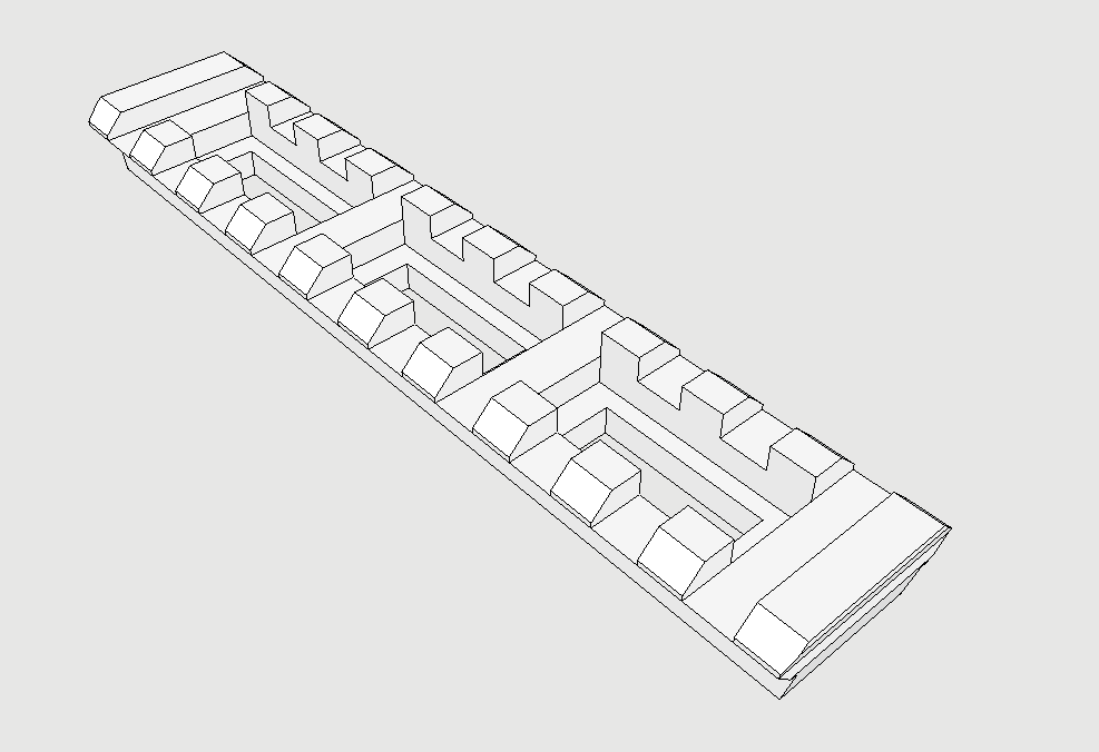 DIY Lightweight Picatinny Rail (10-Slots) for Airguns, Airsoft Guns, Foam Dart/Ball Blasters, Gel Blaster, Paintball Markers