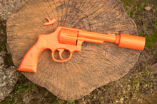 Load image into Gallery viewer, Model 10 Revolver Replica (4&quot; Barrel) with Removable Mock Silencer - Historical Firearm Reproduction - Assassin Hitman Prop - Toy Gun Cosplay LARP - Replica3D
