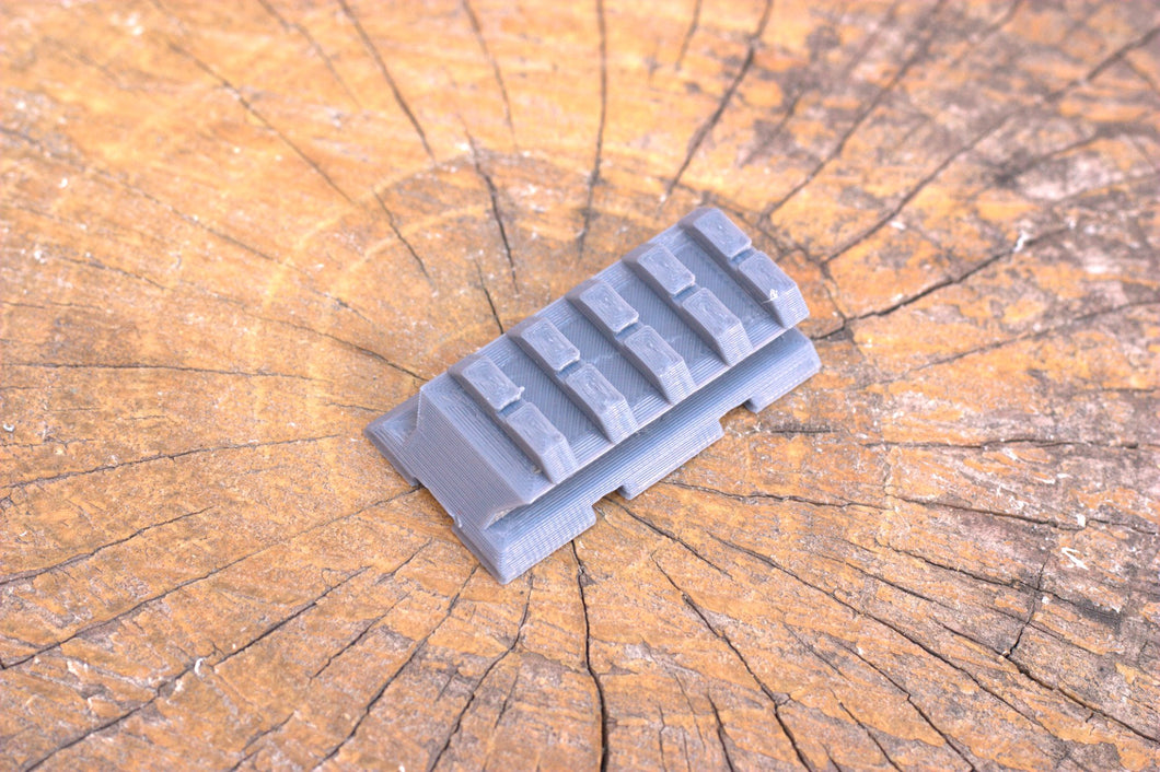 Airsoft3D VZ61 Upper Picatinny Rail Mark II (PT+) for Scorpion Vz. 61 Airsoft Gun - Weaver Rail - NATO Accessory Rail