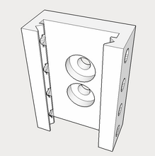 Load image into Gallery viewer, AirPower3D DIY TeleScopix Shoulder Stock Interface (4-Slots) for Airguns, Airsoft Guns, Gel Blasters, Nerf Blasters, Paintball Markers, Toy Guns, and Water Guns