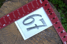 Load image into Gallery viewer, Six Seven B/W 4&quot;x6&quot; Thermal Sticker - 67, 6 7, 6-7 Pencil Sketch - Pongo Beach