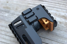 Load image into Gallery viewer, Adapter (PT+) for M42F RIS to Airsoft Pistol and Air Pistol - Top, Bottom, and Side Rails for Most Pistols
