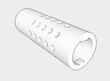 Load image into Gallery viewer, HMP Type II Muzzle (150mm) for Foam Dart/Ball Modulus Blasters - Zombie Strike - Barrel Mod Toy - Blasters3D