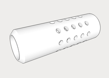 Load image into Gallery viewer, HMP Type II Muzzle (150mm) for Foam Dart/Ball Modulus Blasters - Zombie Strike - Barrel Mod Toy - Blasters3D