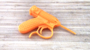 Noisy Cricket Tiny Blaster (PE+) Prop Gun - Science Fiction Alien Pistol - Roswell Area 51