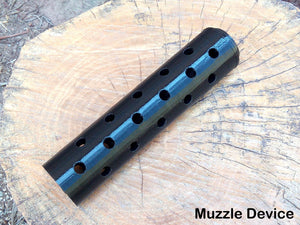 MCX A310 Barrel Shroud Muzzle Device - for Air Rifle - Mock Muzzle Brake Flashhider - Airsoft Barrel Tip Mod - AirPower3D