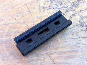 Blasters3D Picatinny Rail Adapter (8 Slots) for Hyper / Rival Blasters - Allows Use of Picatinny Parts: Sight, Scope, Laser, Flashlight